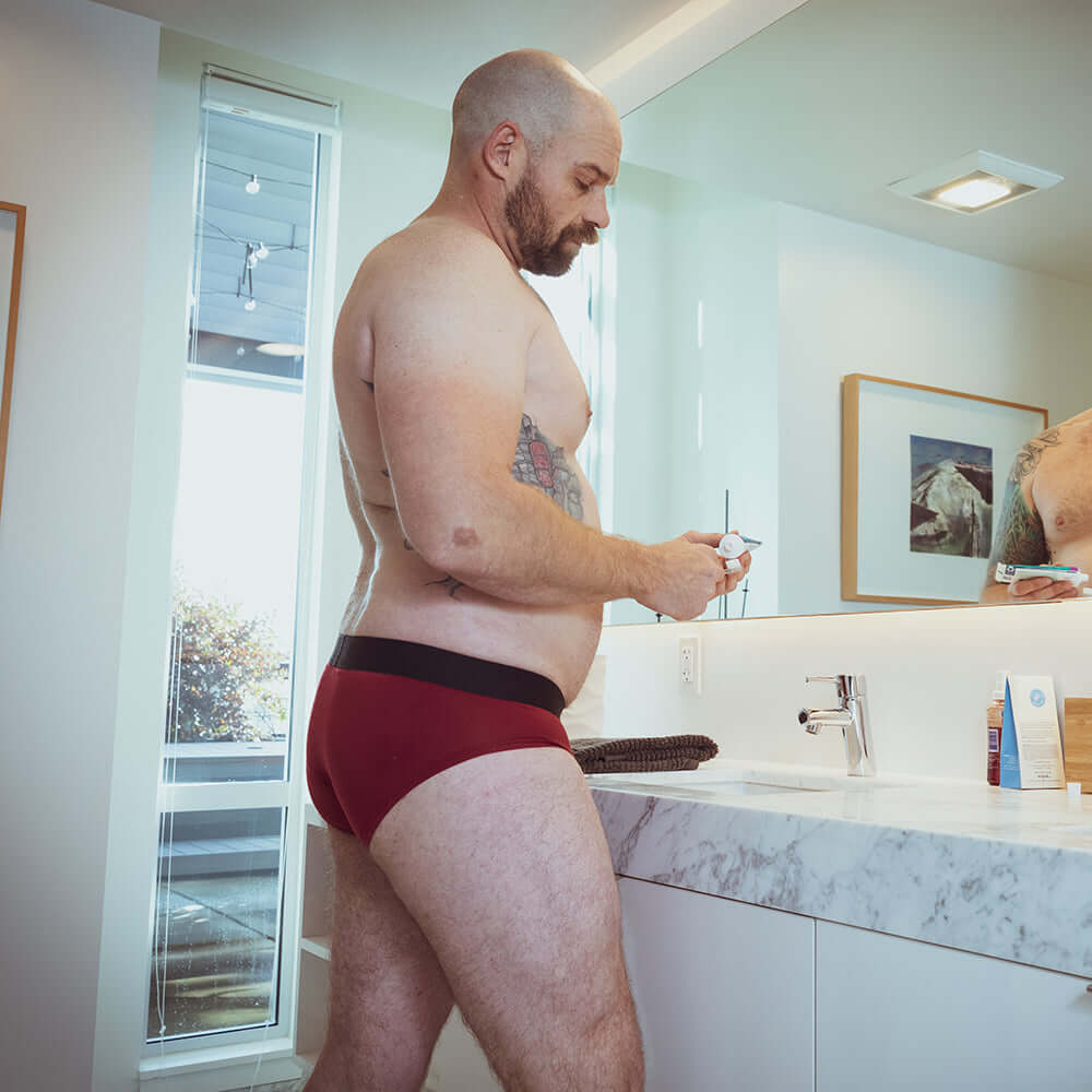 Mens low rise briefs