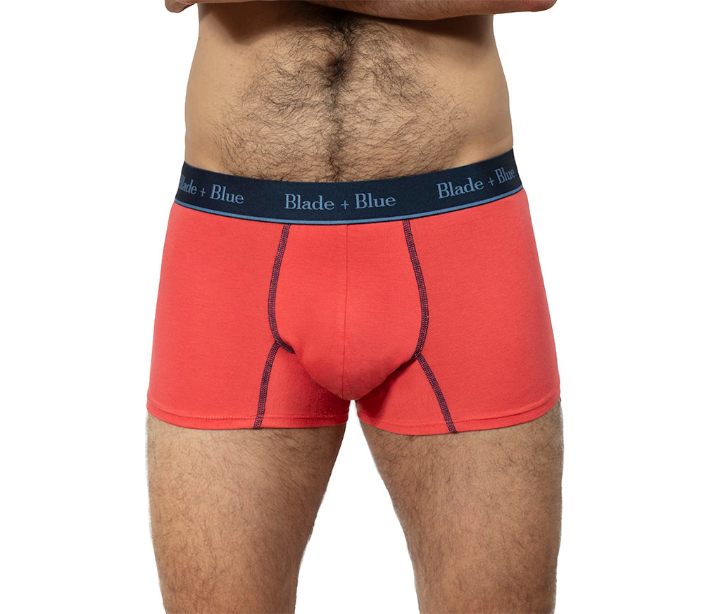 Paradise Hot Pink Trunk Underwear - Made In USA