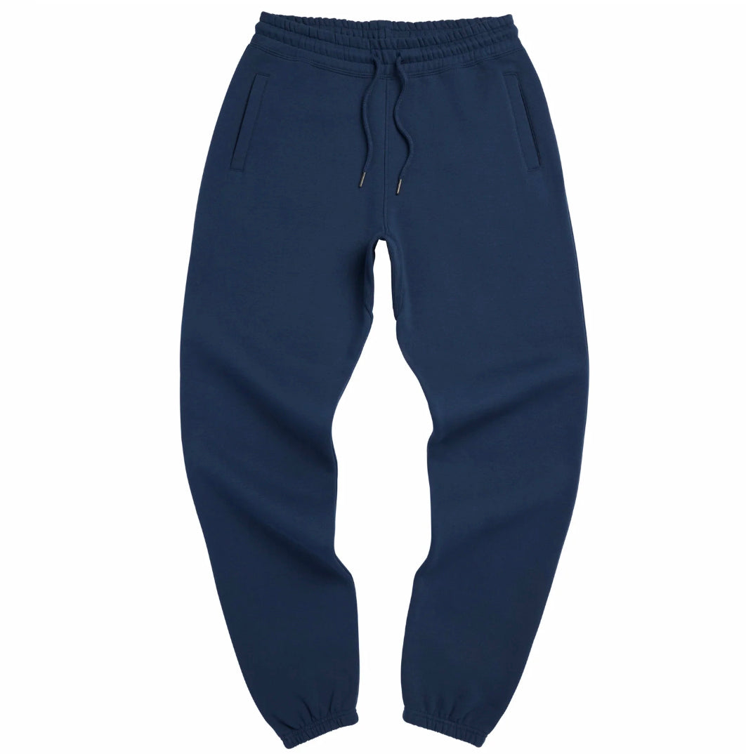 Navy Blue Organic Cotton Lounge Pants (SIZE M)
