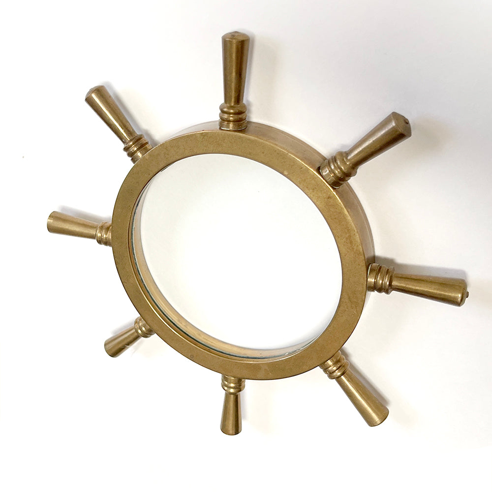 Vintage Brass Maritime Ship&