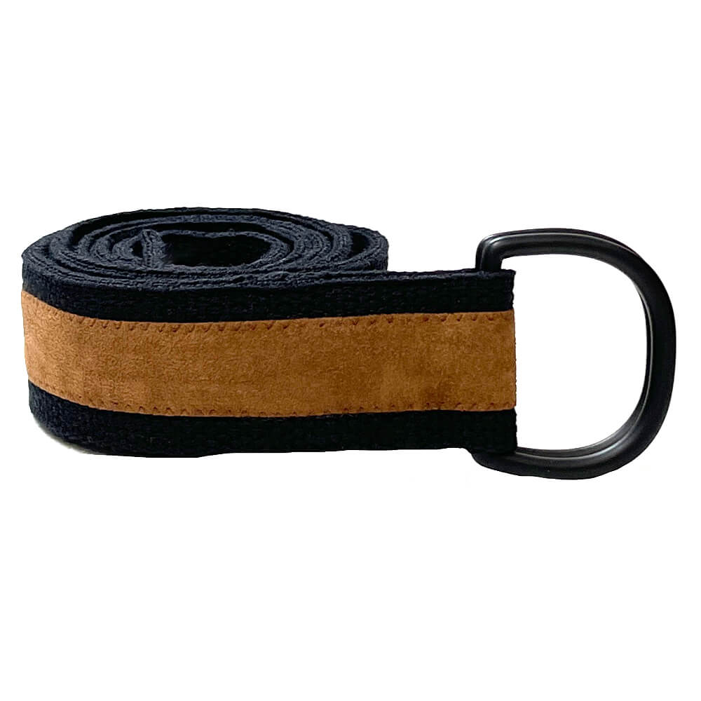Sample Sale EPS7 : Faux Suede Colorblock Belt: Size SMALL