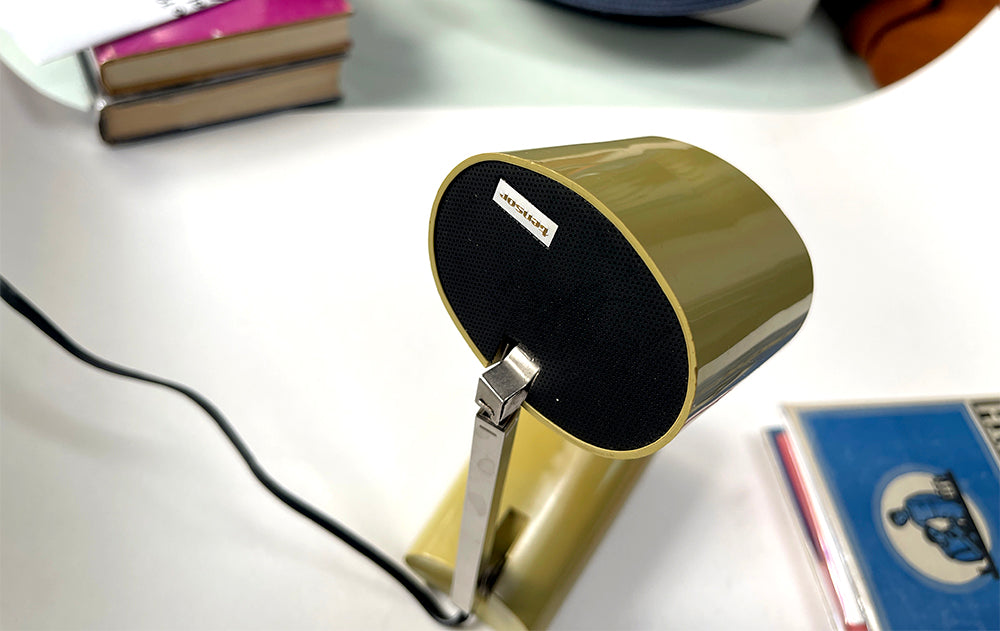 Vintage Tensor Olive Green "Cricket" Model 6100 Folding Desk Lamp