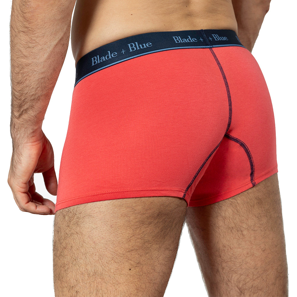 Paradise Hot Pink Trunk Underwear - Made In USA