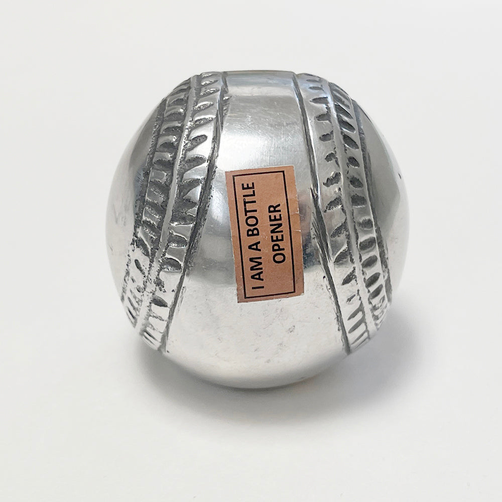 Vintage Metal Baseball Bottle Opener