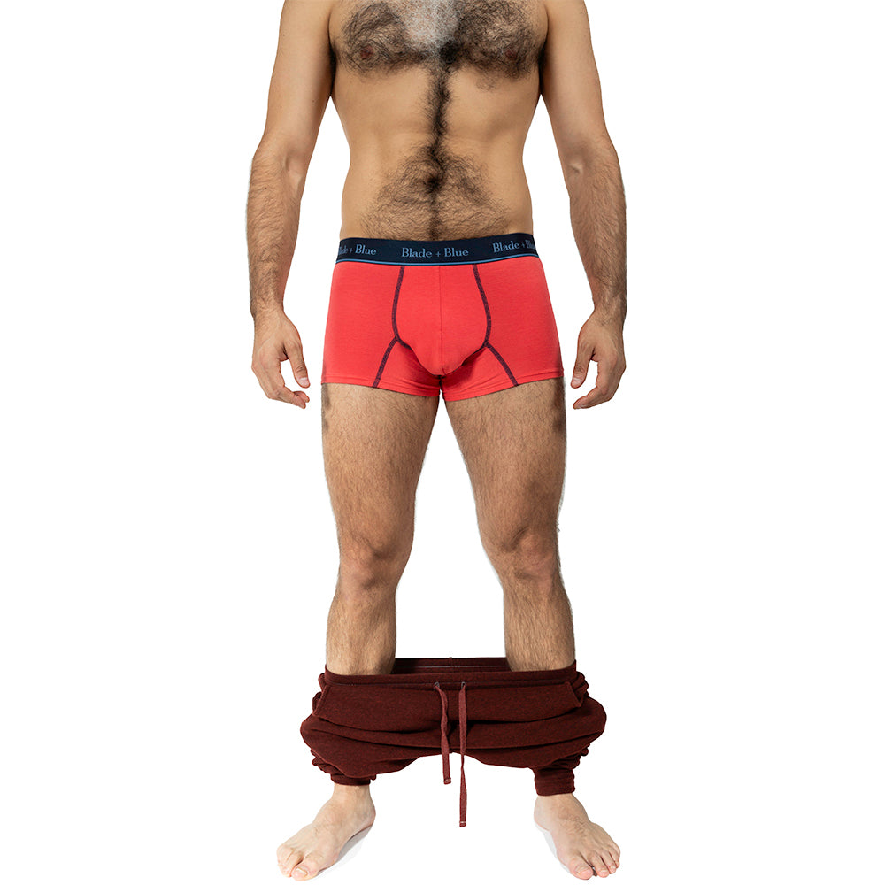 Paradise Hot Pink Trunk Underwear - Made In USA