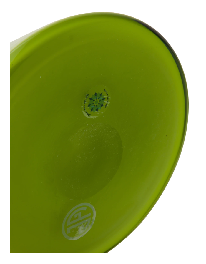 Vintage Jonathan Adler Pop Decanter in Green