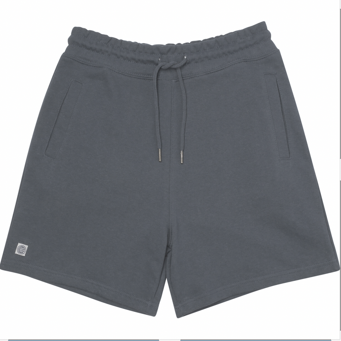 Organic Cotton 5" Gym Sweatshort in Slate Gray