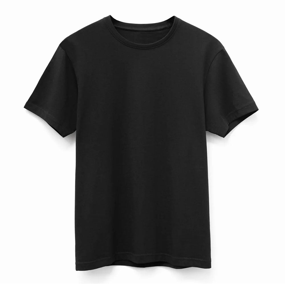 Jet Black Supima Cotton T-Shirt