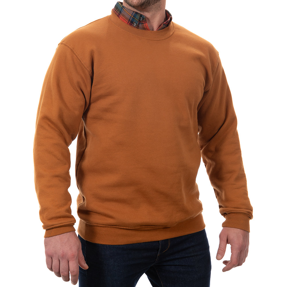 BOGART Brushed Cotton Long Sleeve Shirt in Red Tartan-Inspired Plaid