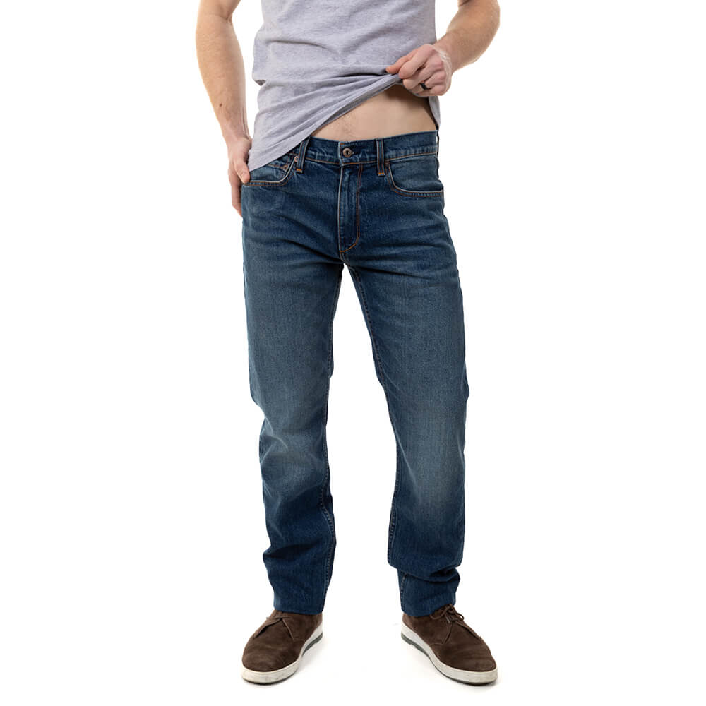 True Blue Wash Straight Fit Jean - Made in USA