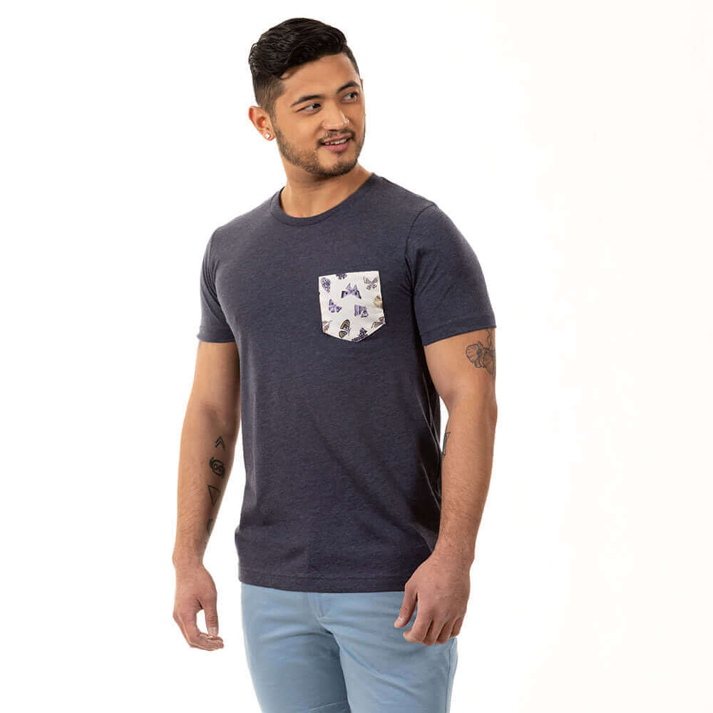 Pocket t shirts for men