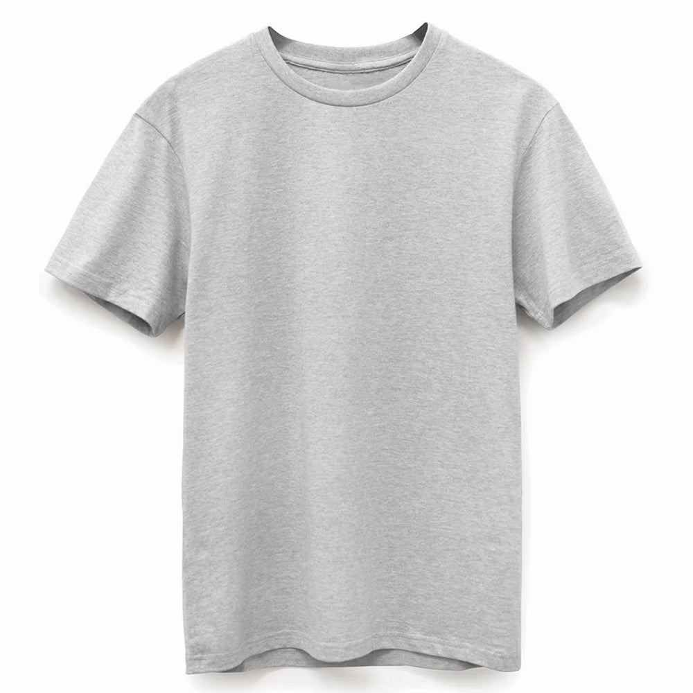 Heather Grey Supima Cotton T-Shirt