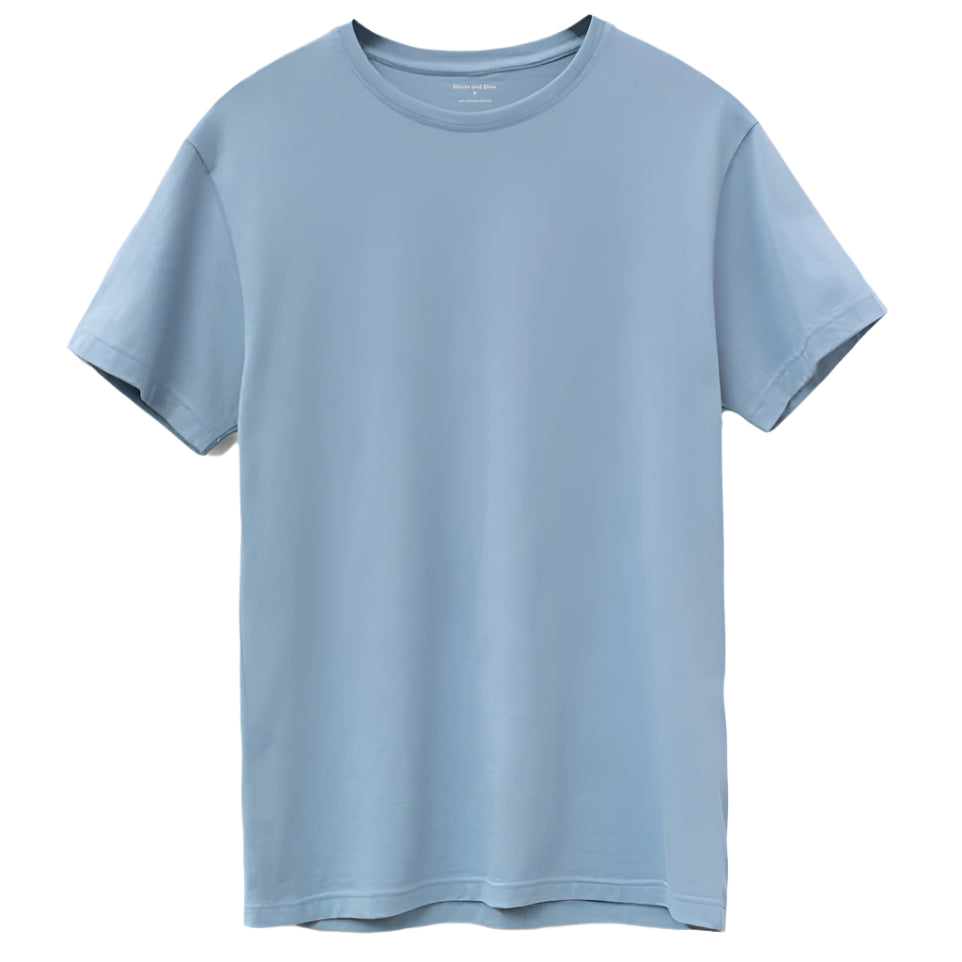 Baby Blue Supima Cotton T-Shirt