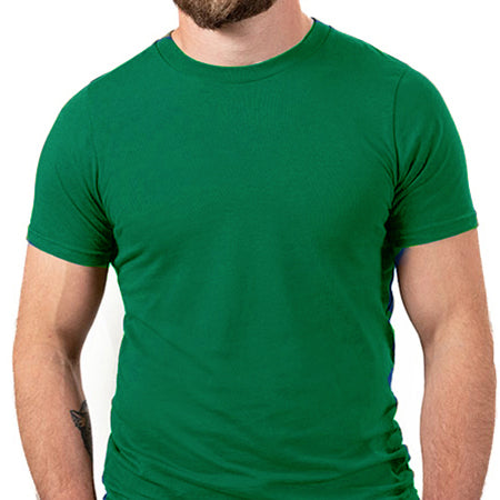 "Kicker" : Kelly Green Cotton T-Shirt