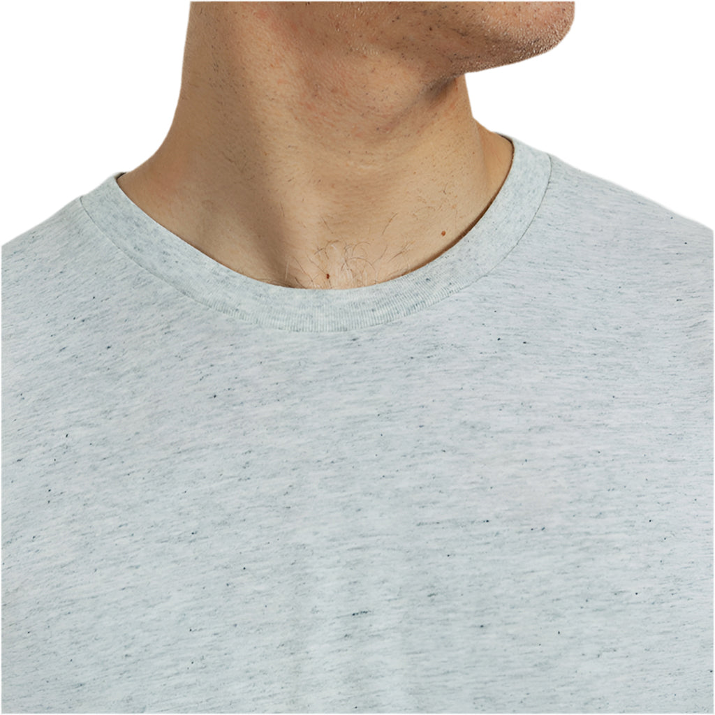 "ARCHER": Salt & Pepper Marled Tri Blend T-Shirt