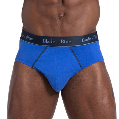 Royal Blue Classic Fit Brief Underwear - Made In USA