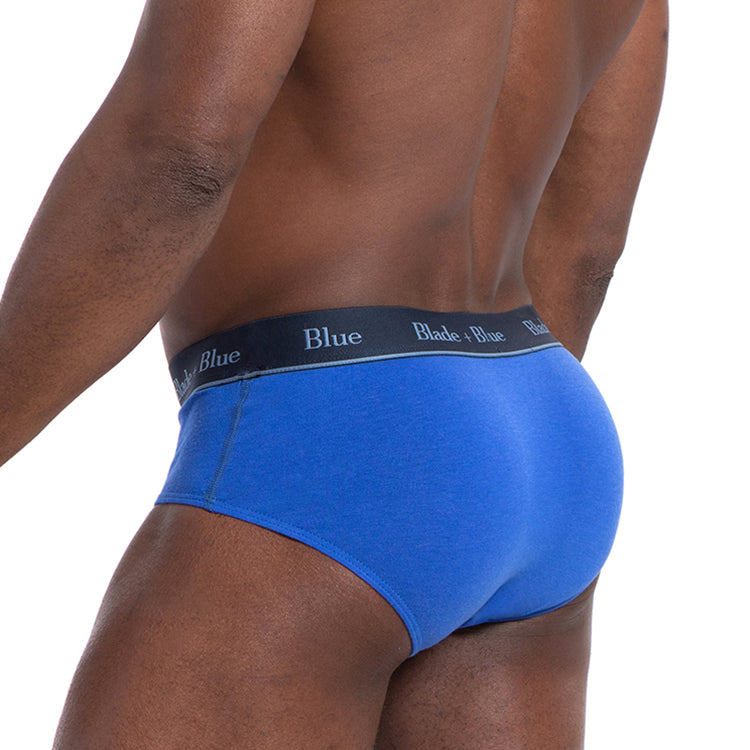 Royal Blue Classic Fit Brief Underwear - Made In USA