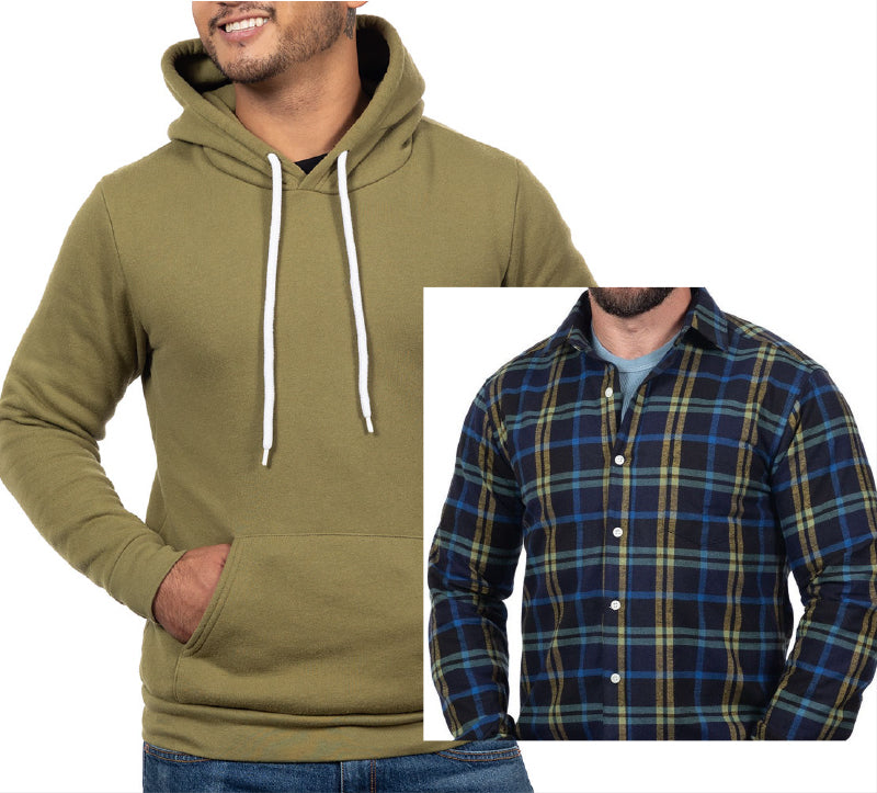 Olive, Mineral Blue &amp; Navy