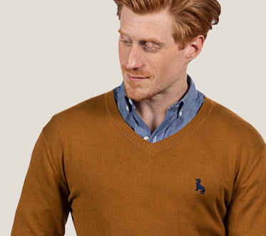 Camel, French Blue, Grey Heather &amp; Navy