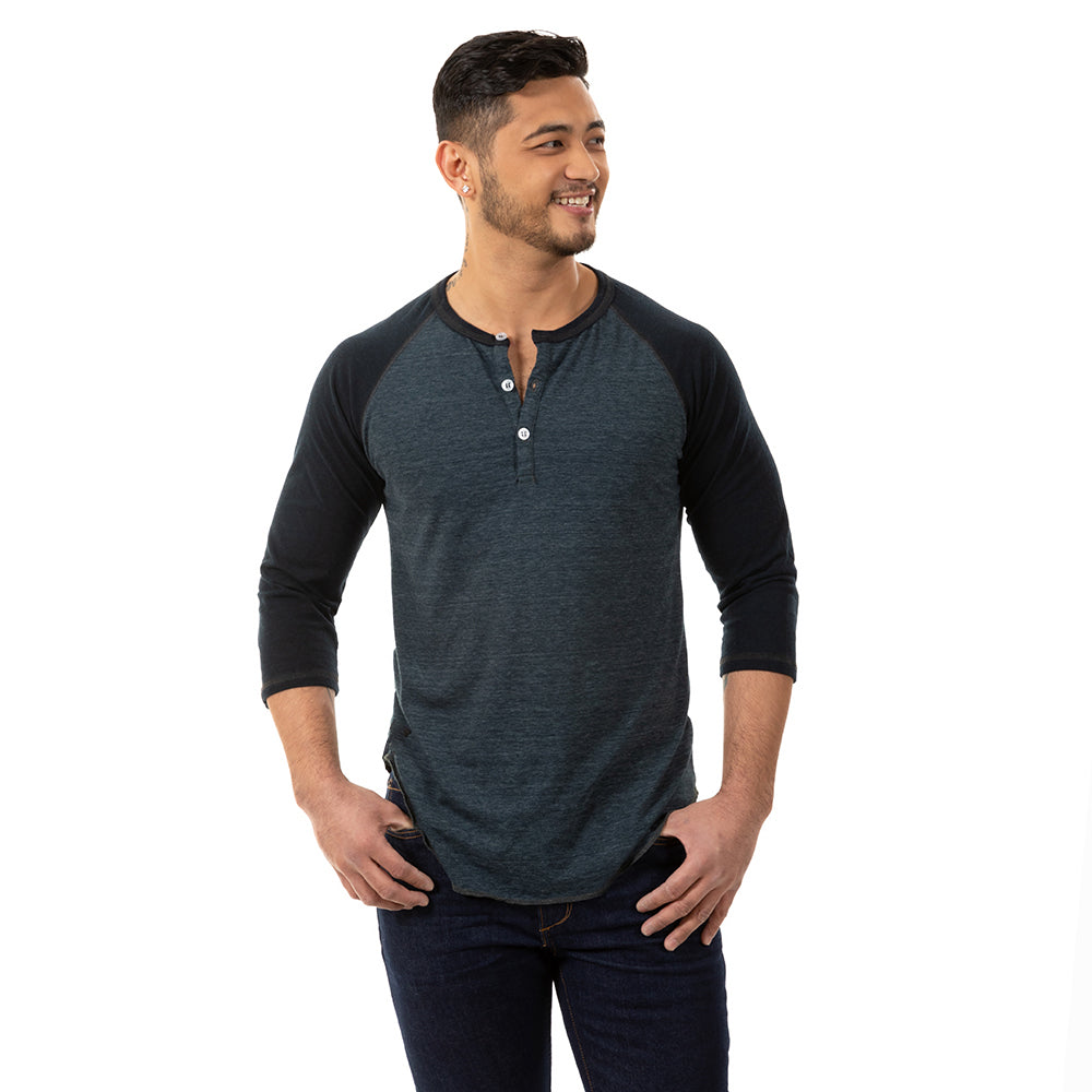 henley raglan shirt