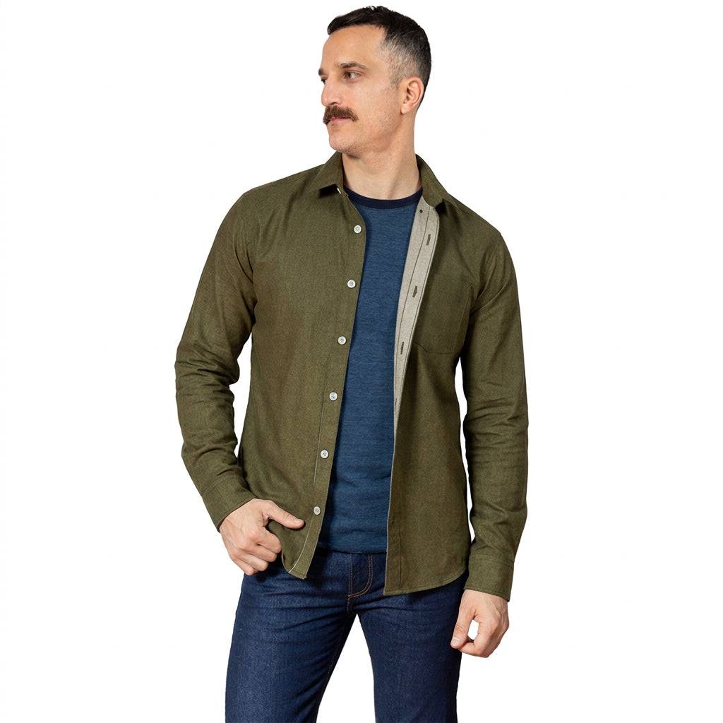 Tonal Indigos Contrast Tri-Blend 3/4 Sleeve Baseball Tee