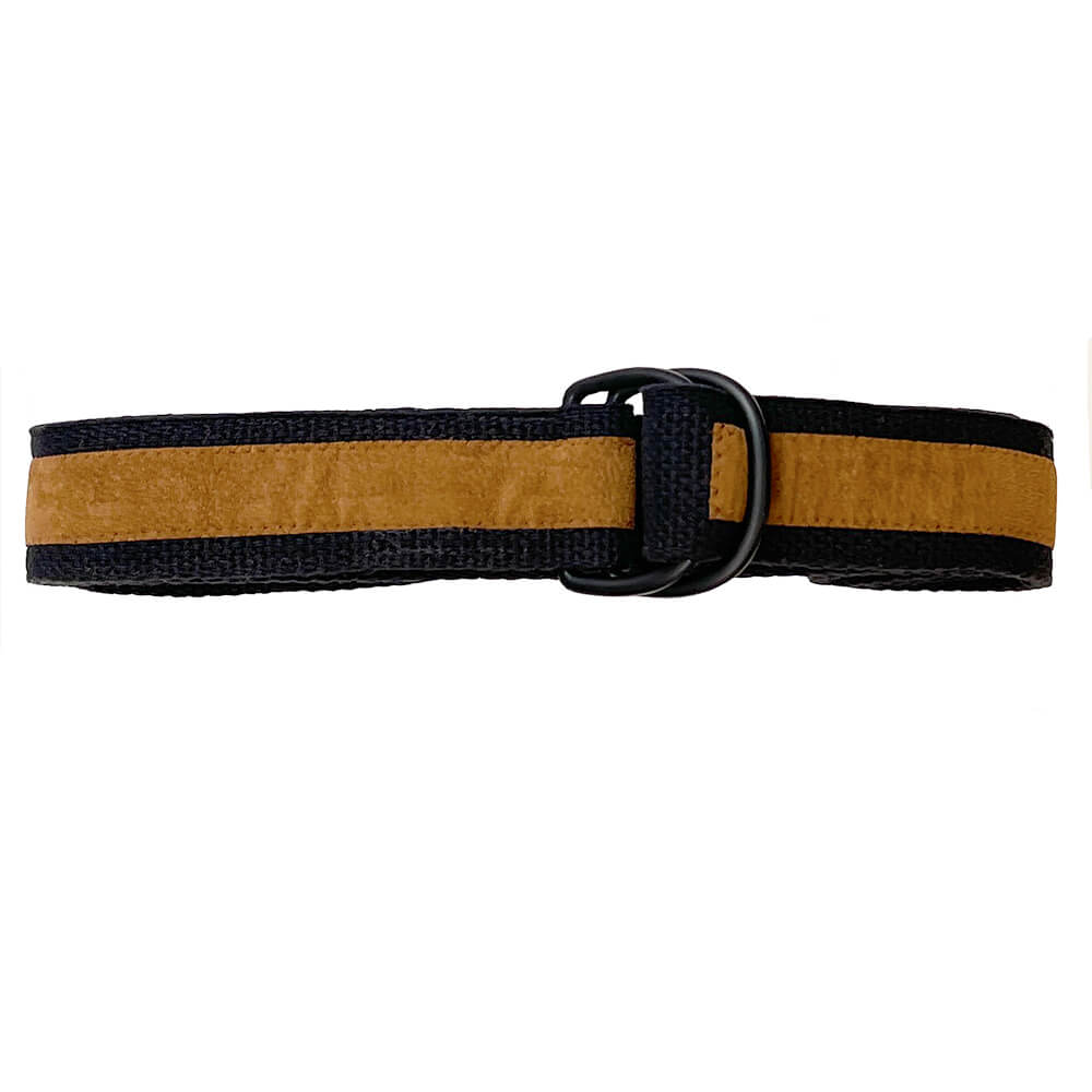Sample Sale EPS7 : Faux Suede Colorblock Belt: Size SMALL