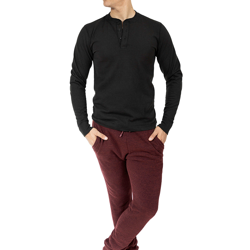 Burgundy Wine Hugger Jogger Sweatpants