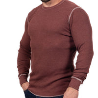 Copper Rust Long Sleeve Baby Thermal Tee - Made in USA