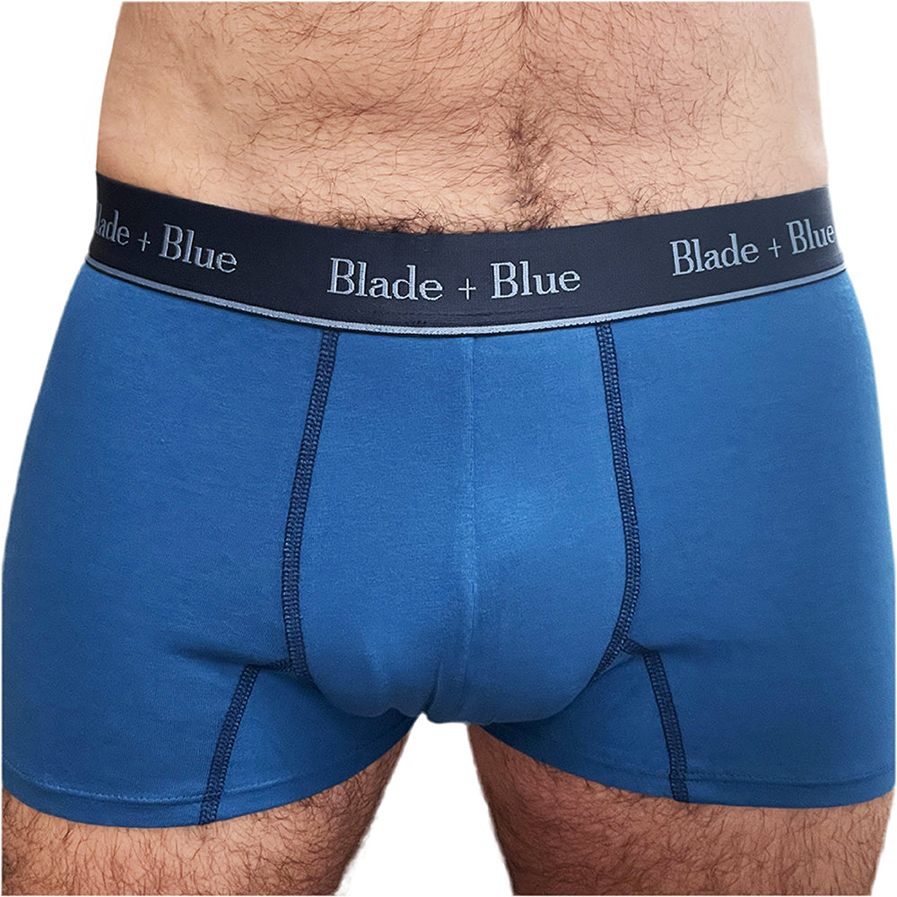 Hero Blue Trunk Underwear - Made In USA