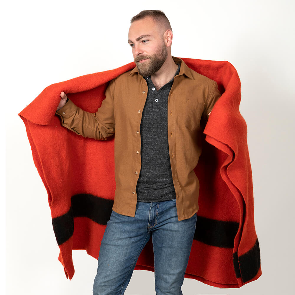 Charcoal Heather Triblend 3/4 Sleeve Henley