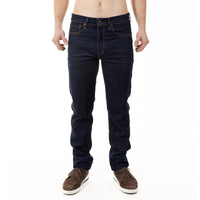 Dark Blue Resin Wash Straight Fit Jean - Made in USA