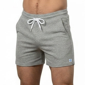 Gray Heather Hugger 5" Inseam Sweat Shorts