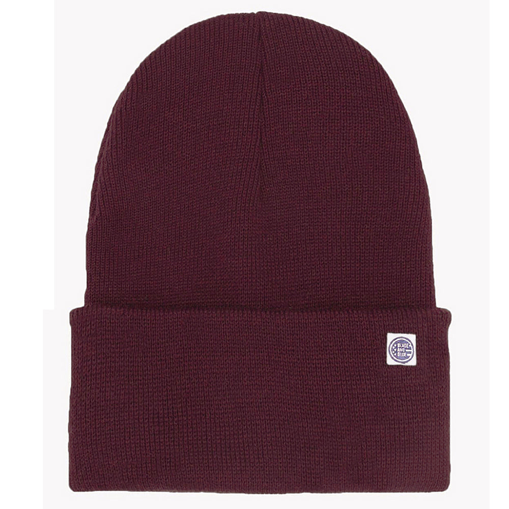Burgundy Heather Knitted Watchcap