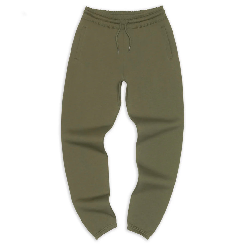 The 100% Organic Cotton Loungers in Military Olive