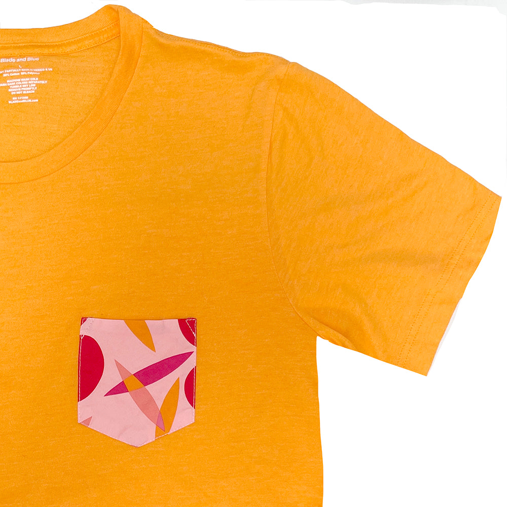 Marmalade with Hibiscus Pocket T-Shirt