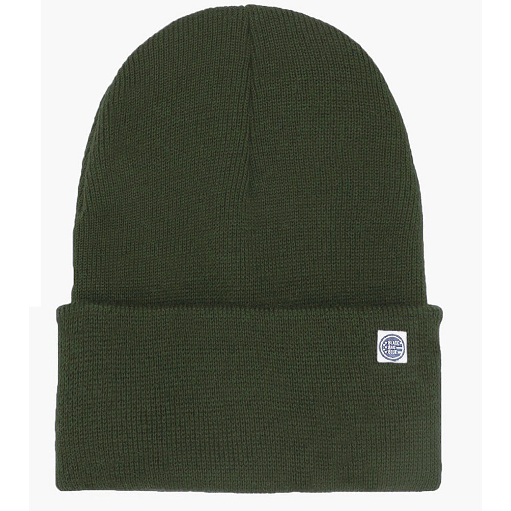 Dark Olive Green Knitted Watchcap