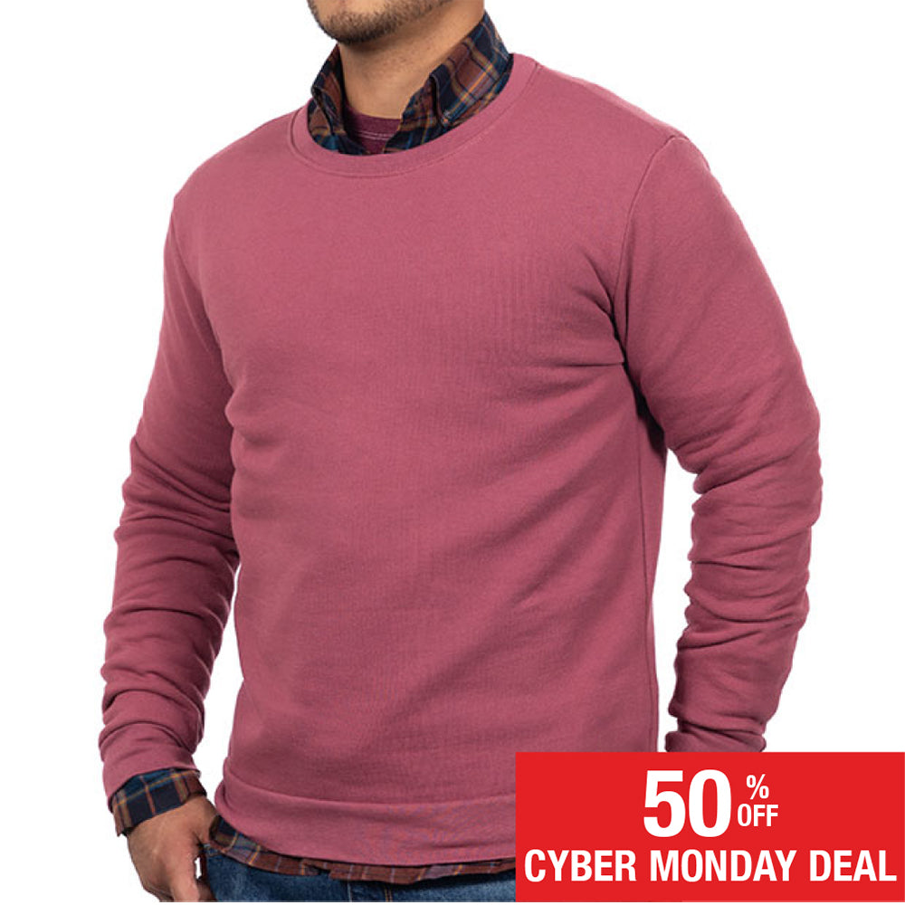 Pink Wine Crewneck Sweatshirt