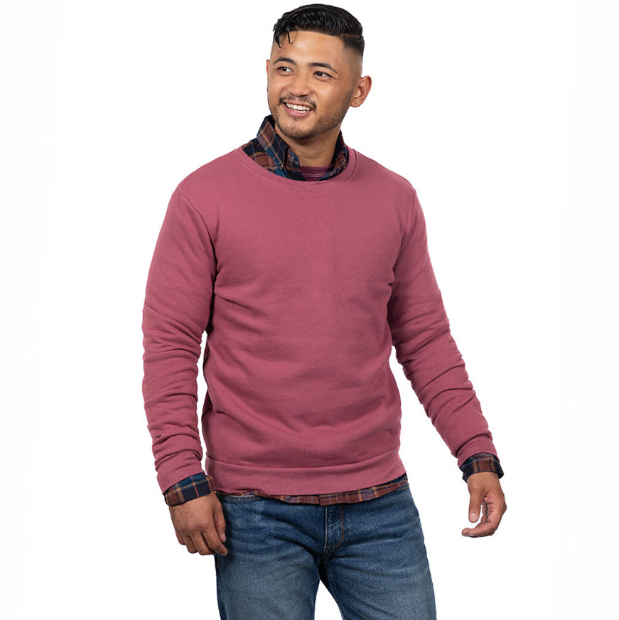 Pink Wine Crewneck Sweatshirt