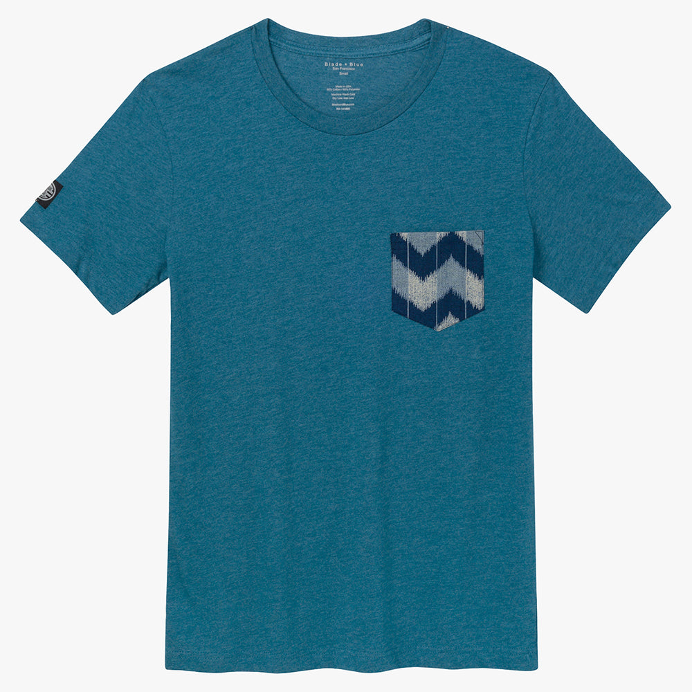 Teal Blue Heather with &