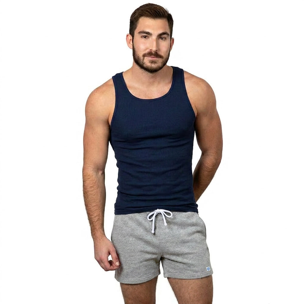 Gray Heather Hugger 5" Inseam Sweat Shorts