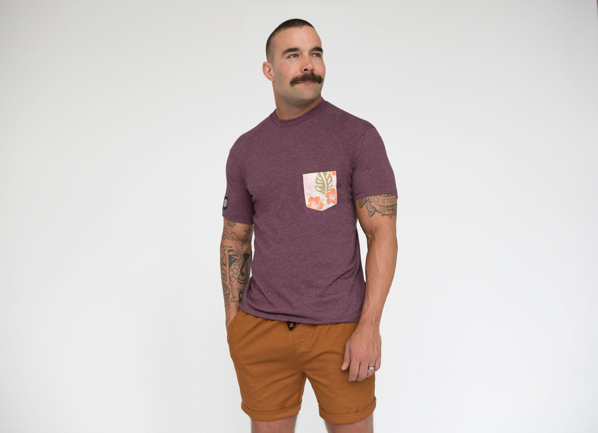 PREORDER SMALL COPPER The 'Paradise' Stretch Twill Short in Copper  - Made in USA