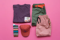 40% OFF AFTER CODE: WOW25 "The Paradise Short" in Pink Stretch Twill - Made In USA