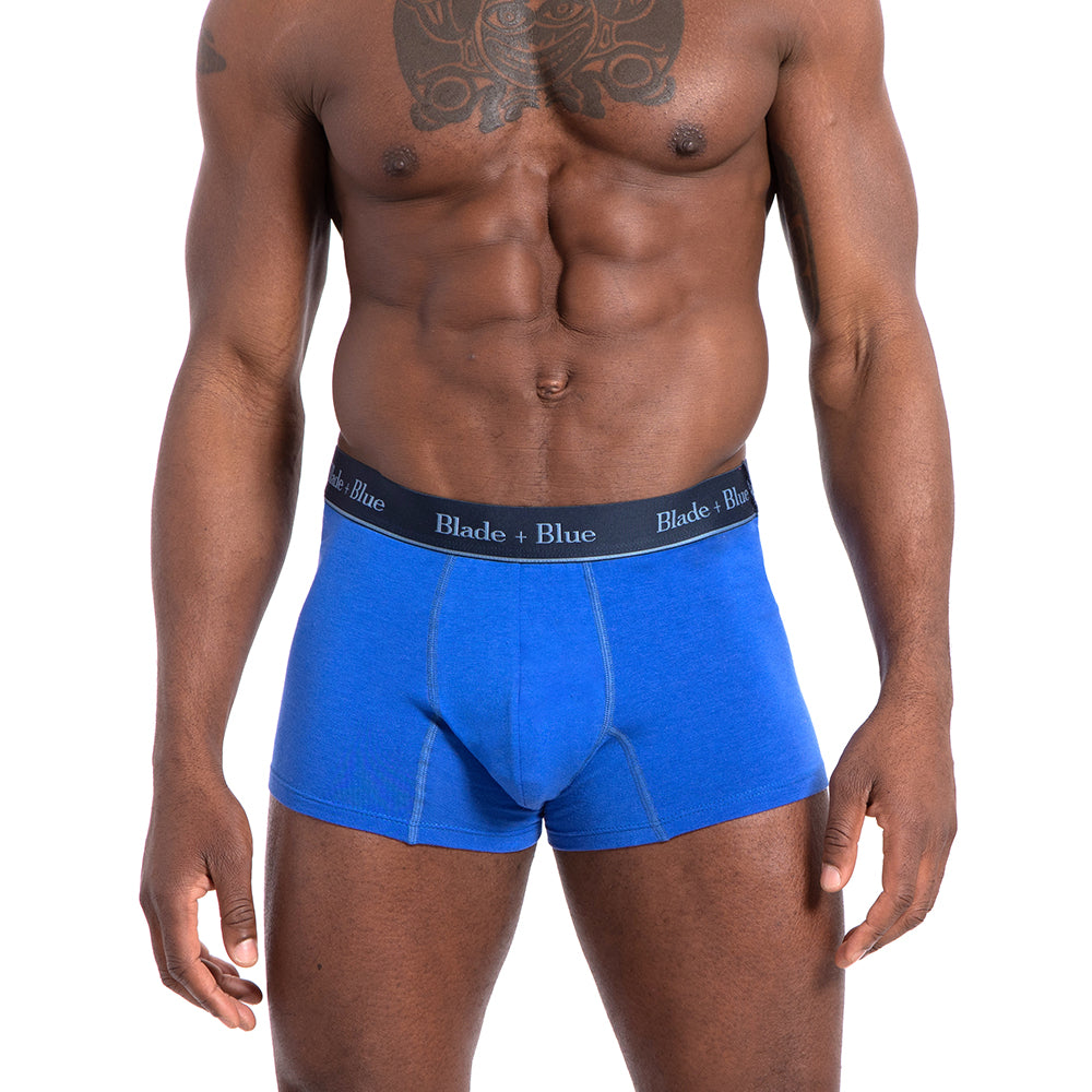 Royal Blue Trunk Underwear - Made In USA