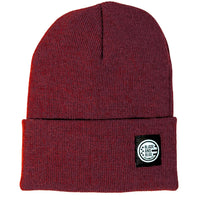 70% OFF AFTER CODE WOW25: Burgundy Wine Knitted Watch Cap - Made In USA