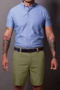 Red & Blue Polka Dot Belt by One Magnificent Beast