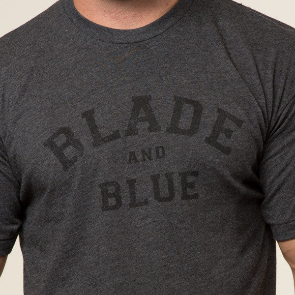 Grey & Black Blade + Blue Tee Size M Available