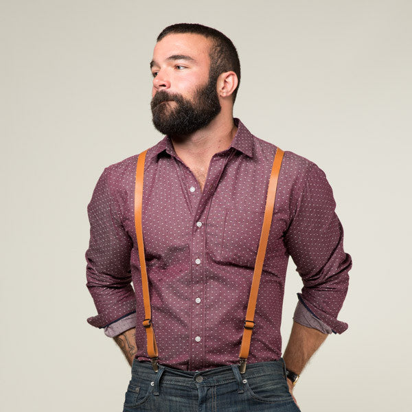 Tan Suspenders