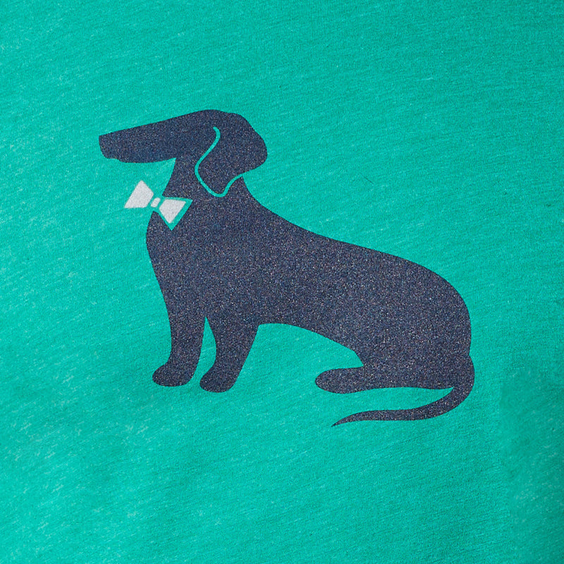 Green Dachshund Tee Only Size S Available