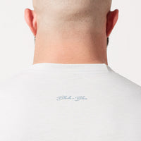 Light Grey Hand-Drawn Dachshund with Headphones Tee