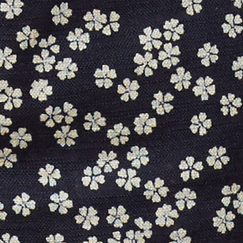 Indigo Floral Print Shorts